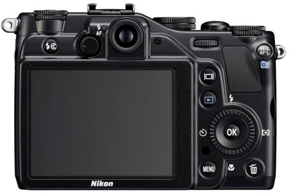 Nikon P7000 back