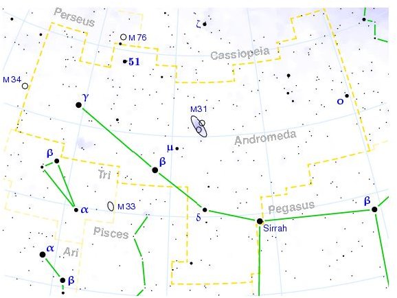 History Behind the Constellation Andromeda & Other Facts on Andromeda Constellation Including Pictures
