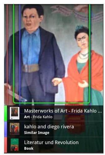 Google Goggles Multiple Results