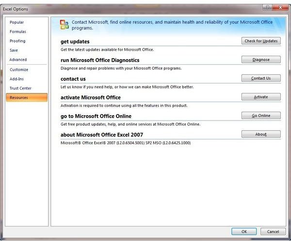 Run Microsoft Office Diagnostics