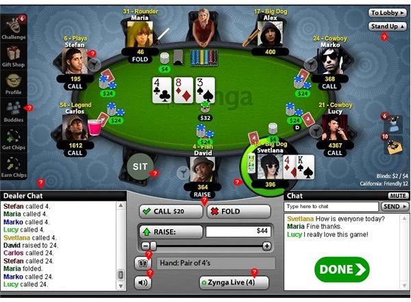 poker games online