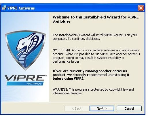 Vipre Antivirus Antispyware Review 2011