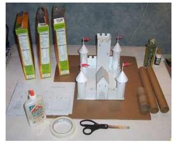 Learn How to Build a Castle for a School Project