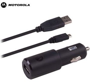 Motorola Micro-USB Car Charger for HP Pre 3