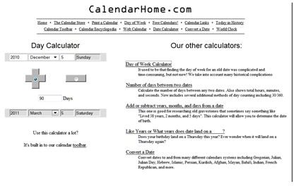 Day Calculator