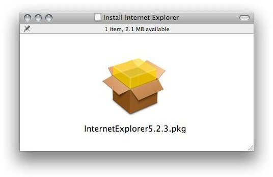 internet explorer for mac sierra