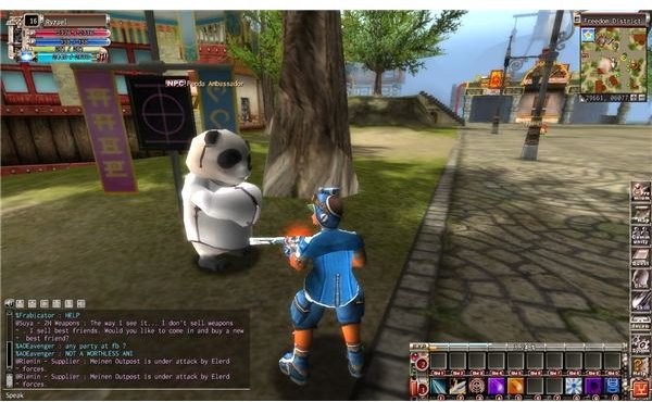 No discrimination against Pandas in this game