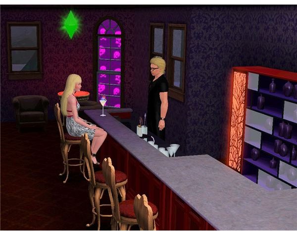 The Sims 3 Plasma 501 Lounge