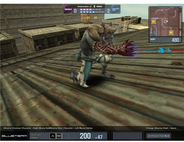 Review For The Werewolf MMO Shooter, Wolf Team