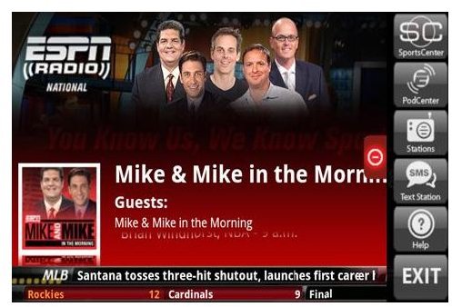 Top 10 Android Sports Apps - ESPN Radio