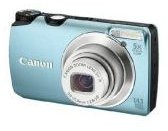 canon powershot a3200 is blue