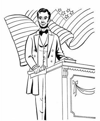 abe-lincoln-coloring-sheets-giving-speech