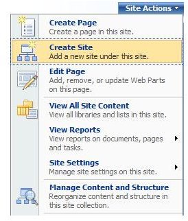 Creating A Site Map For Microsoft SharePoint Office Intranet Portal