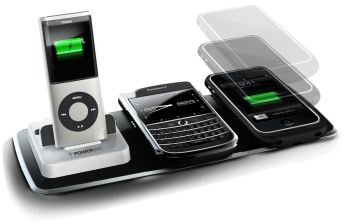 Powermat Cell Phone Charger 3x mat charging