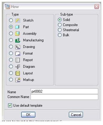 Overview of Solid modeling using Pro-Engineer