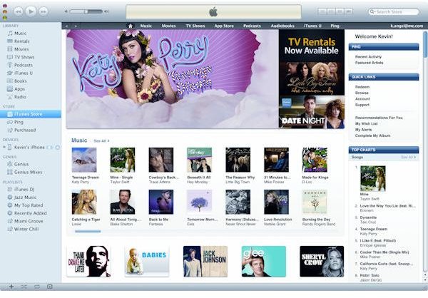 iTunes Music Service