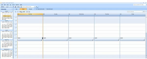 Introducing the Outlook Calendar Horizontal Layout Overview: See Your Week at a Glance