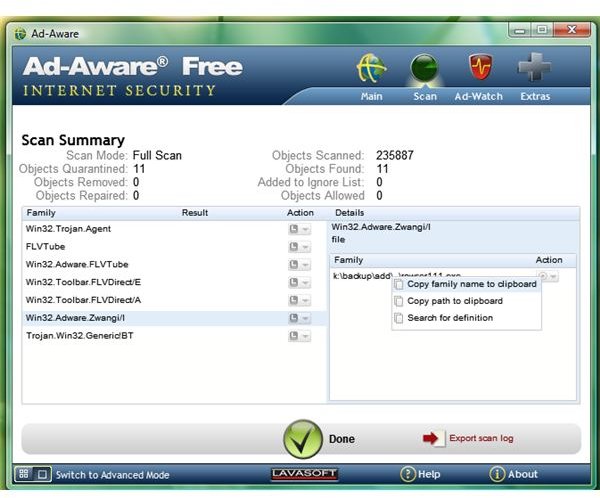 Ad Aware Pro Antivirus Antispyware