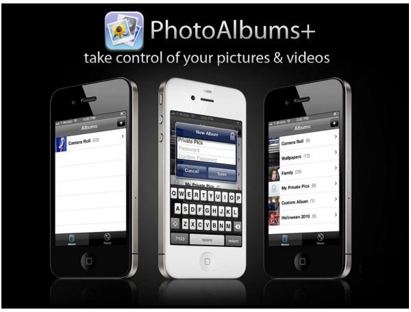 PhotoAlbums+ iPhone