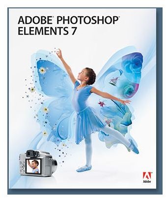 Adobe Photoshop Elements 7 Box Shot