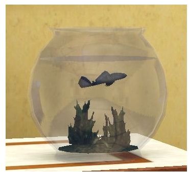 The Sims 3 Vampire Fish in Bowl