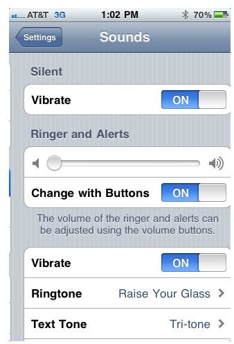 Sound Options screenshot