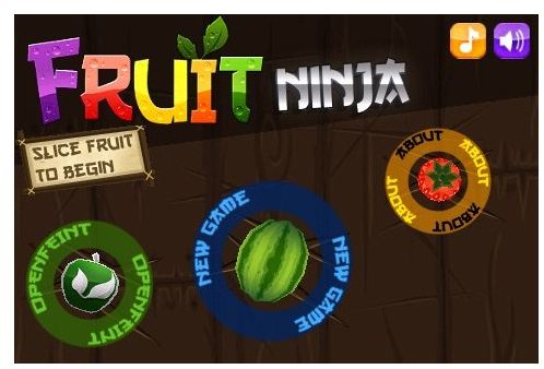 Fruit Ninja for iPhone