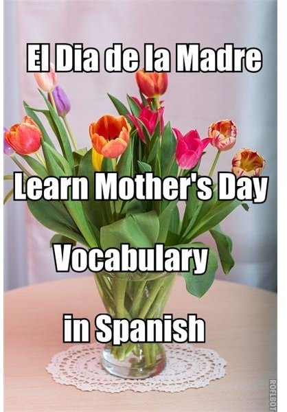 El Dia de la Madre -Learn Mother's Day Vocabulary in Spanish