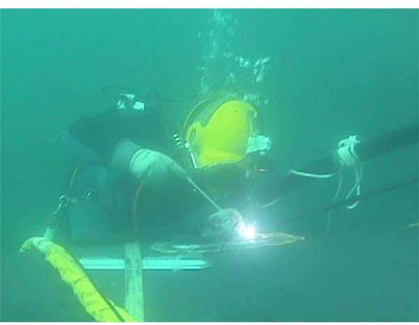 Underwater welding