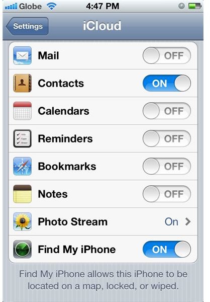 iOS 5 Beta Preview on iPhone