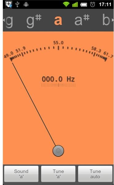 GStrings+ Chromatic Tuner for Android