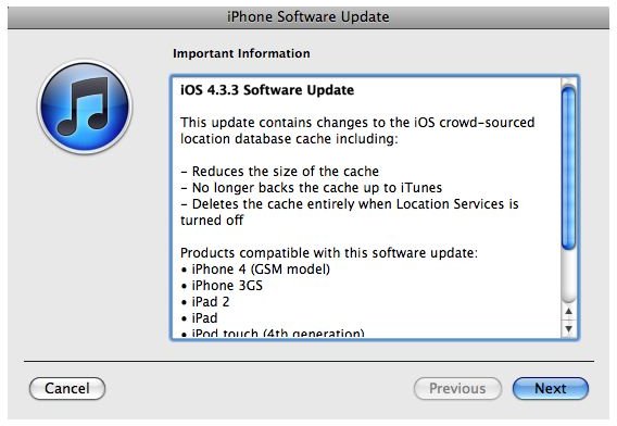 iOS 4.3.3 Ready Devices
