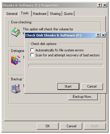 Recover Lost Data on Jump Drive Using Disk Checking Utility