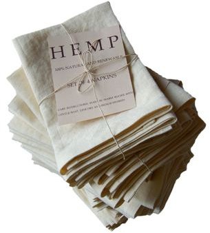 Where to Find Reusable Eco Hemp Napkins