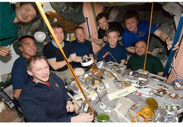 Crew of Many Nations on ISS