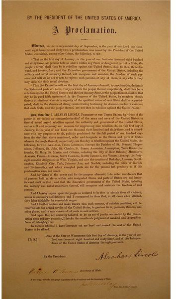 Why Is the Emancipation Proclamation Important?
