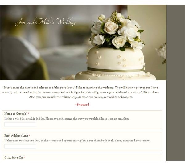 How to Create a Wedding Guest Organizer - With Google Docs!
