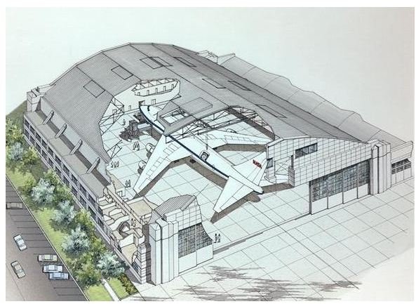 Airplane Hangar Designs - Basic and Modern Layouts for Airplane Hangars