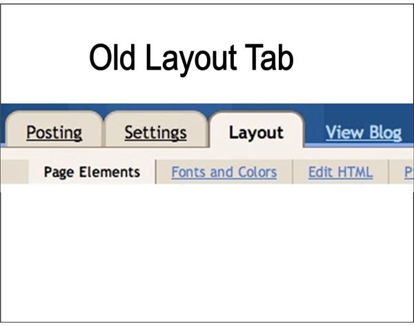 Google Gadgets: Blogger – Blog Layout Dashboard