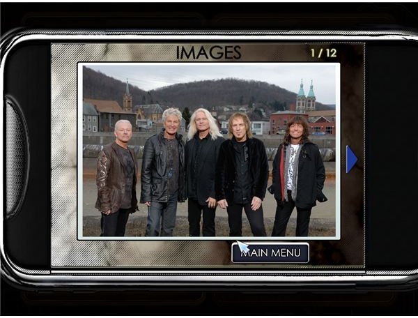 Completing levels unlocks REO Speedwagon hidden extras