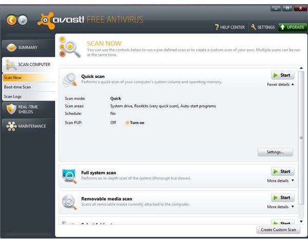 Avast Free Antivirus