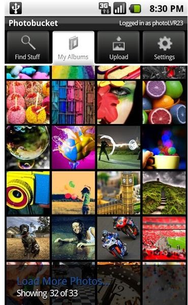 Photobucket App