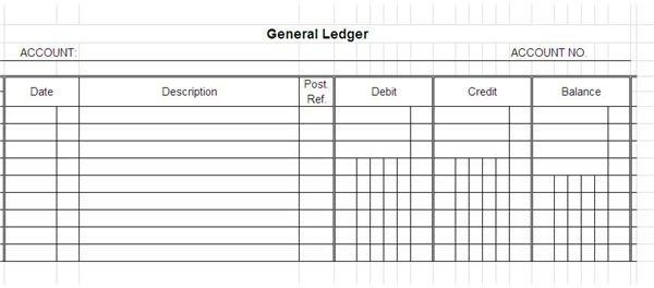 Free General Ledger Templates for Microsoft Excel