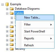 How to Create Tables Using SQL Server