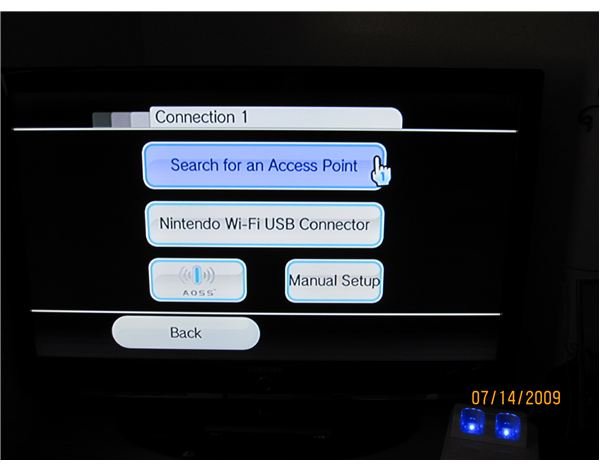Wii Internet Setup