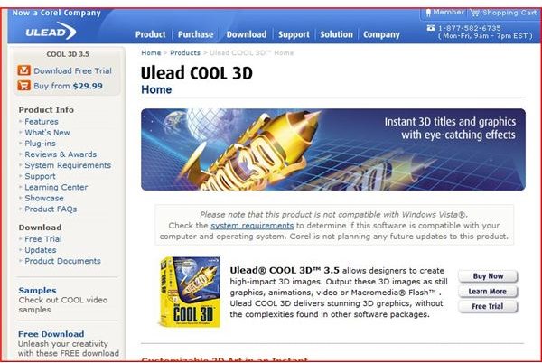 Ulead Cool 3-D