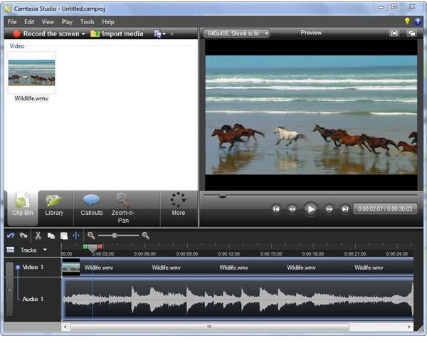 camtasia video editing software