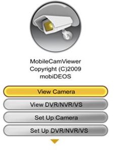 MobileCamViewer Standard BlackBerry App