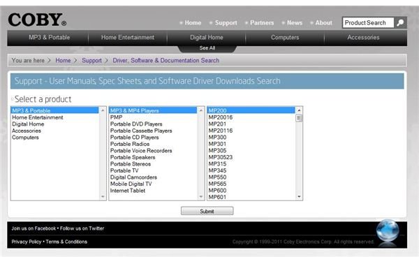How to Find a Coby MP3 Player Driver for Your Coby MP3 Player
