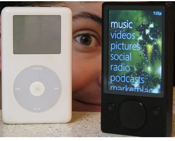 Zune vs. iPod: Face-Off